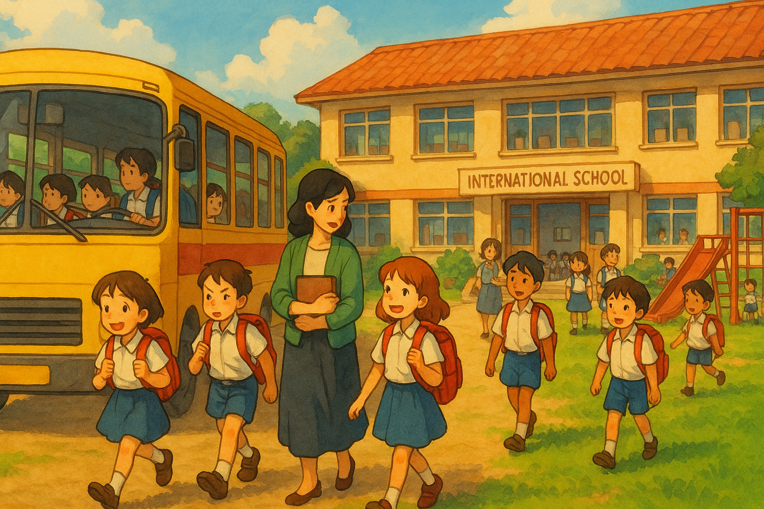 School near Brigade eternia in yelahanka