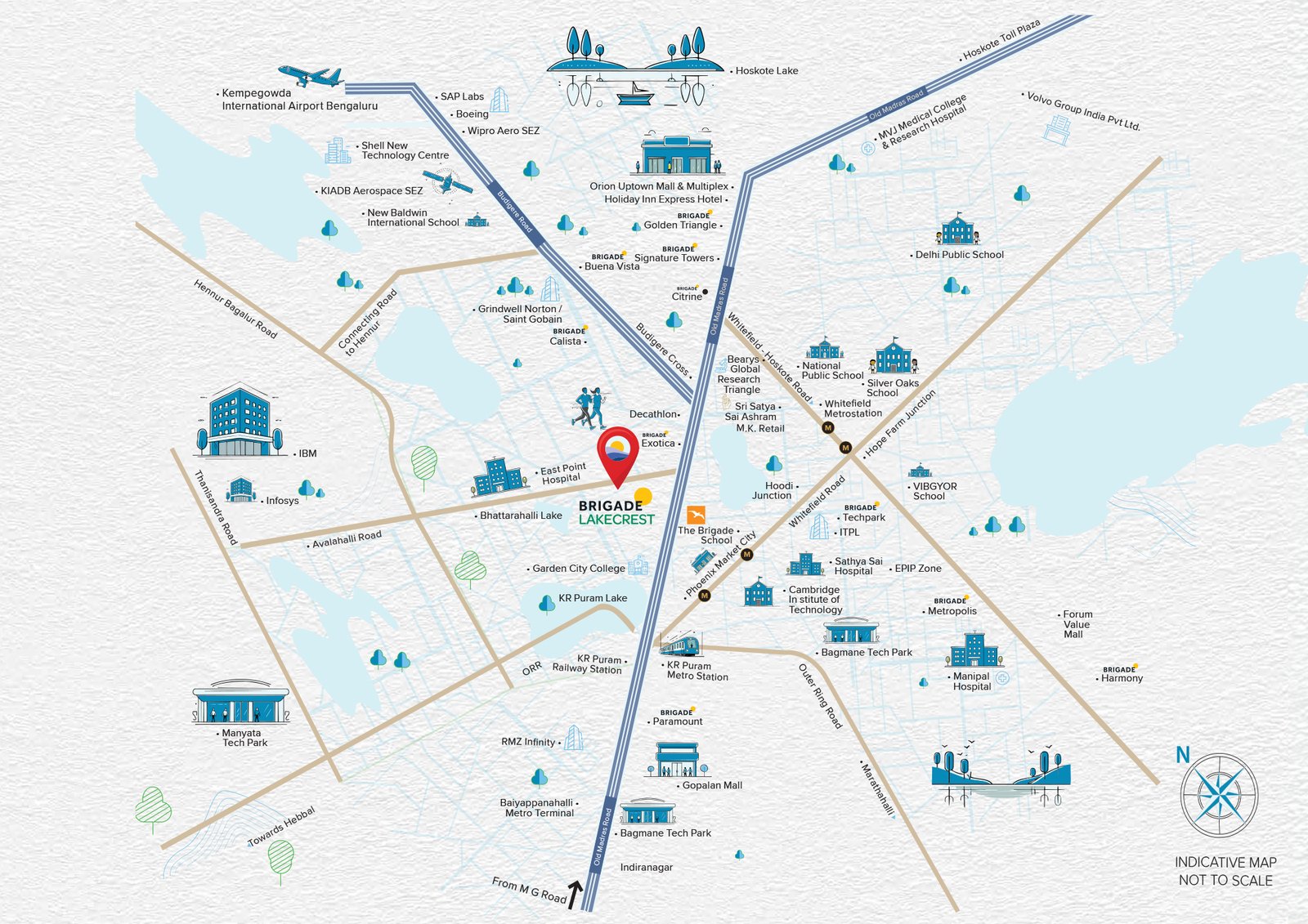 Brigade Lakecrest map